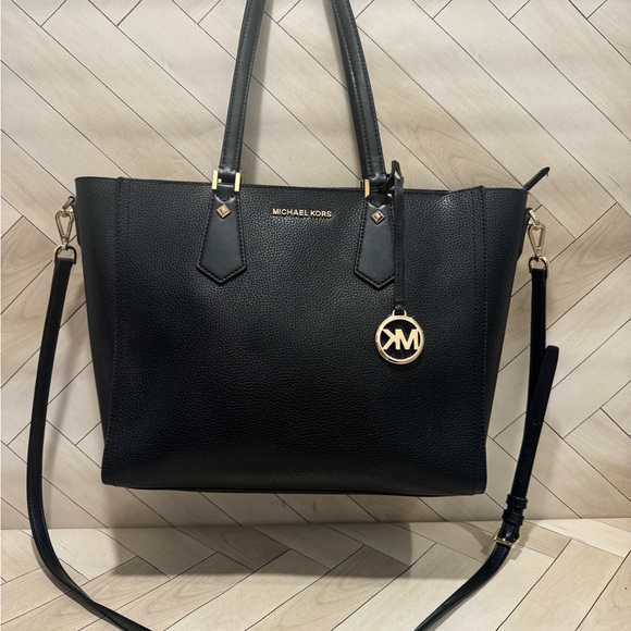 Michael Kors Lady Large Leather or PVC 3-in-1 Tote Crossbody Handbag Bag Purse - Picture 7 of 16